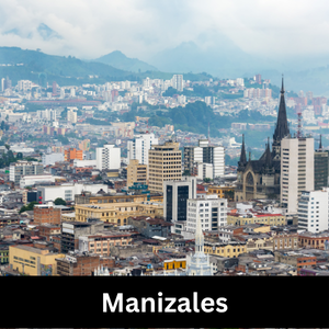View of Manizales, Columbia
