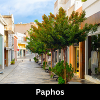View of Paphos, Cyprus
