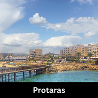 View of Protaras, Cyprus