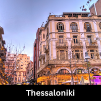 View of Thessaloniki, Greece's second-largest city.