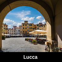 View of Lucca, Italy