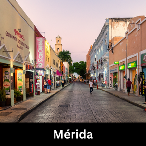 View of Merida, Mexico