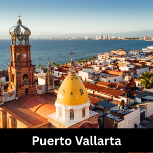 View of Puerto Vallarta, Mexico