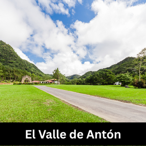 View of El Valle de Anton, Panama
