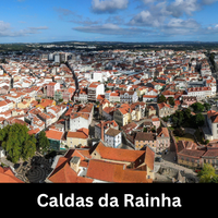 View of Caldas da Rainha, Portugal