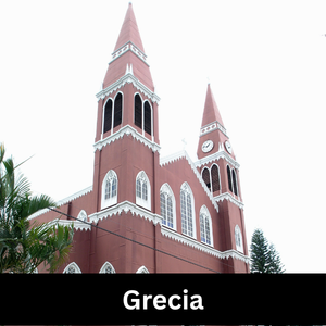 Church in Grecia Costa Rica